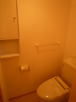 【トイレ】 | メゾンカルムN | 落ち着いたトイレです