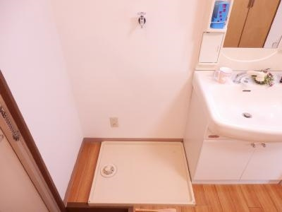 清和マンションの設備|洗濯機室内設置可