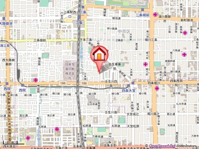 清和マンションの地図