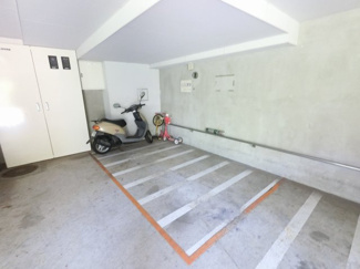 【その他共用部分】 | バイク置場です。