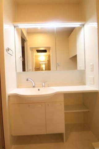 クレールガーデンの洗面所