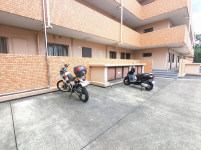 【その他共用部分】 | ライオンズマンション片倉町第３ | バイク置場です。