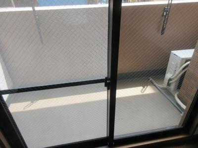 プレサンス京都神宮道のバルコニー