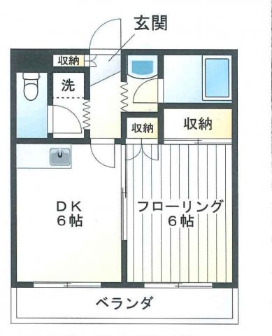 メトロビル志茂の間取り