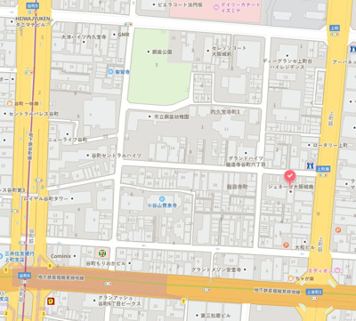 【地図】 | 賃貸人気も高い谷六エリアの収益区分！！