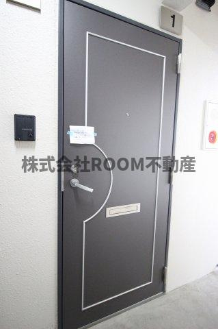 サンリットSR年見の玄関|落ち着いた玄関です