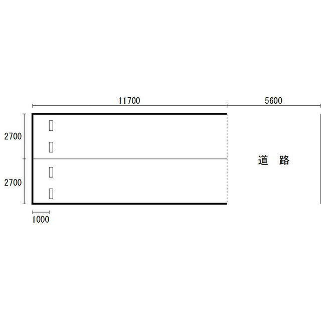 南殿町篠田駐車場の間取り