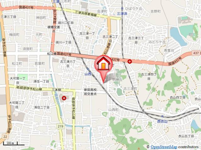 【地図】 | グランディールＮ