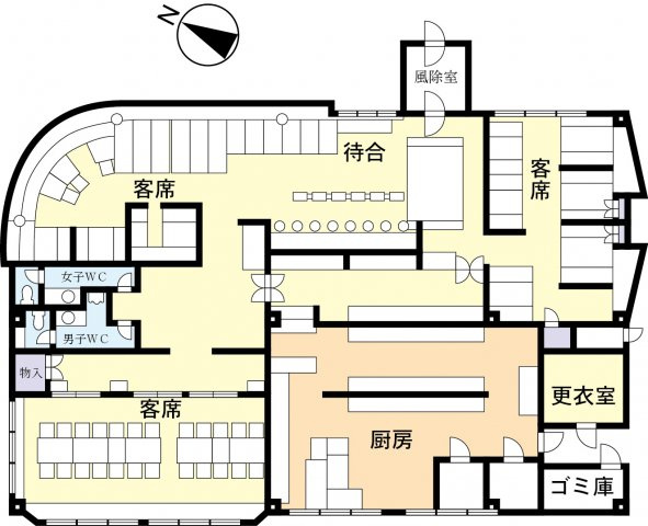 【間取り】 | 小美玉1615-34テナントⅡ
