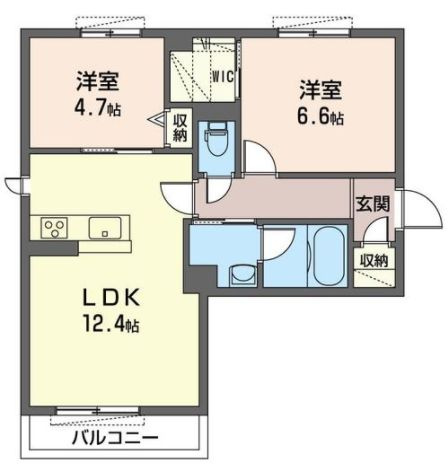 コリーナ　ヴェルデの間取り