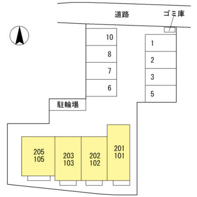 【区画図】 | ブリオーソ今福