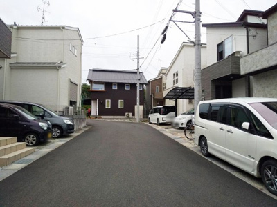 【前面道路含む現地写真】 | 京田辺市田辺狐川　中古戸建