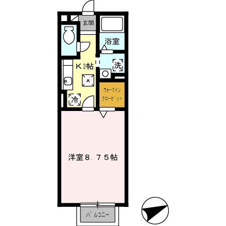 【間取り】 | セジュール碧G
