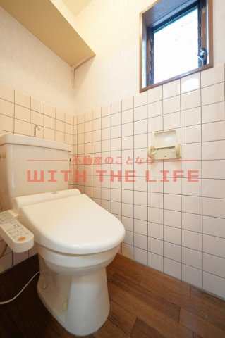 内野ハイツ【キャッシュバック対象物件】のトイレ|トイレもきれいです