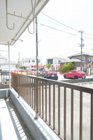 内野ハイツ【キャッシュバック対象物件】のバルコニー|バルコニーがあります