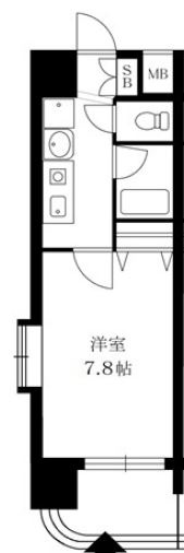 シャインビュー新大阪の間取り