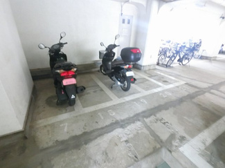 【その他共用部分】 | バイク置場です。