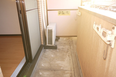 【バルコニー】 | ハイツ矢賀新町Ⅱ