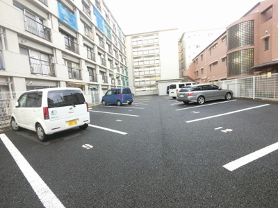 【駐車場】 | 日吉第五コーポ別館 | 平置き駐車場です。