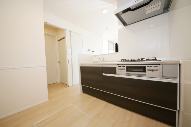 エスペランサ旭D棟のキッチン