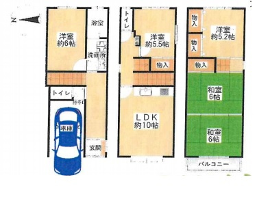 ◆豊中◆中古戸建◆スーパー近く◆蛍池南町2丁目♪の画像