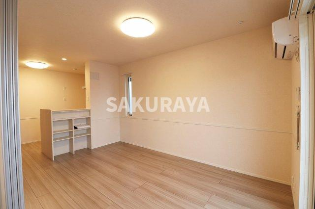 プチフルールの居間・リビング|2021年撮影。現況と異なる場合がございます。