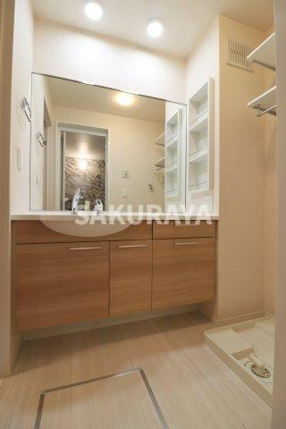 プチフルールの独立洗面台|2021年撮影。現況と異なる場合がございます。