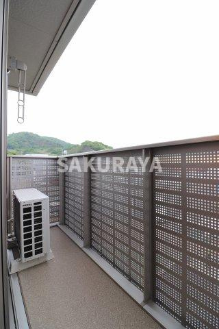 プチフルールのバルコニー|2021年撮影。現況と異なる場合がございます。