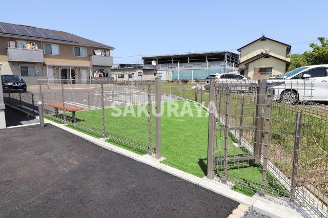 プチフルールのその他共用部分|ドッグラン