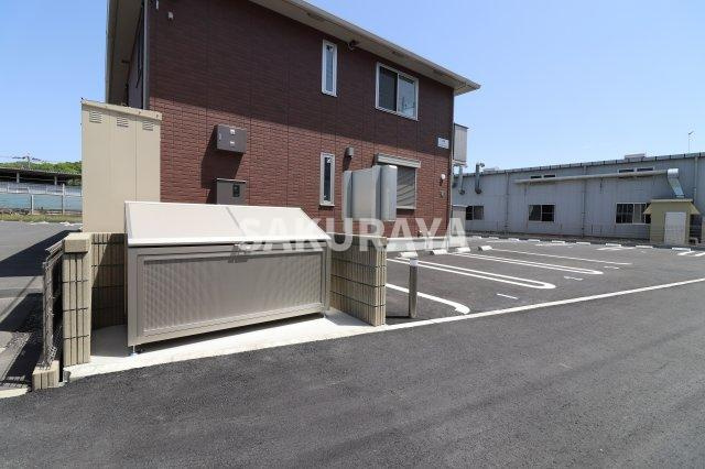 プチフルールの設備|敷地内ゴミステーション