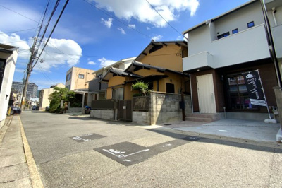 【前面道路含む現地写真】 | 伏見区桃山町西尾　新築戸建