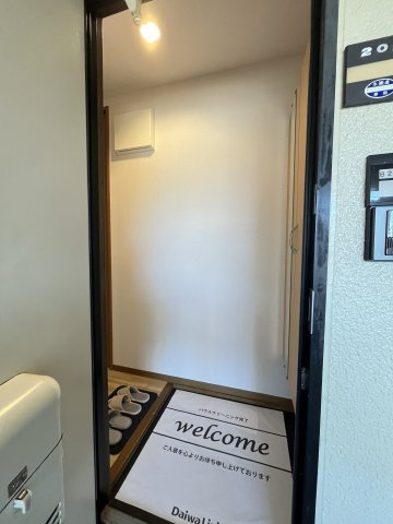 ヴィラージュ　B棟の玄関
