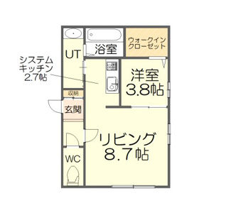 【間取り】 | Roca Hassamu（ロカ ハッサム）