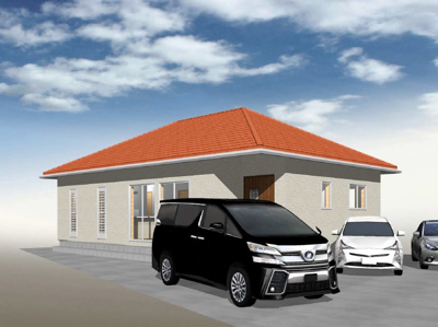 【外観パース】 | 真壁売土地