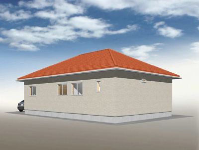 【外観パース】 | 真壁売土地