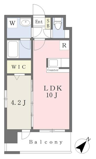 【間取り】 | ｍｏｄｅｒｎ　ｐａｌａｚｚｏ天神北