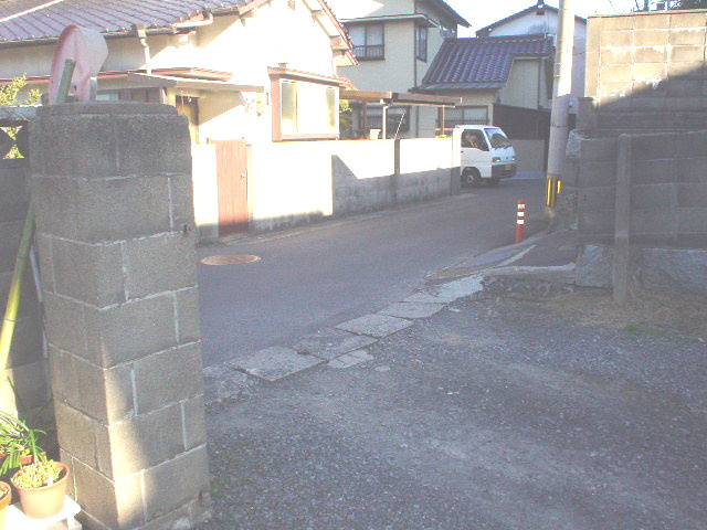 大石駐車場の外観