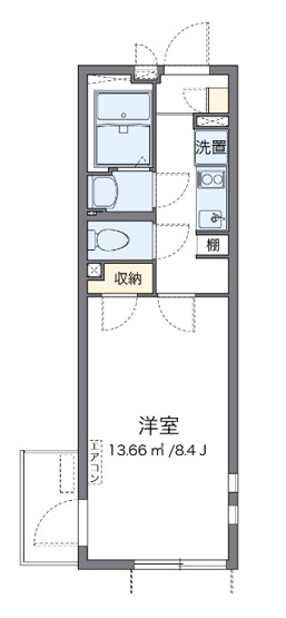 【間取り】 | 葵芳　１号館 | 104タイプ
