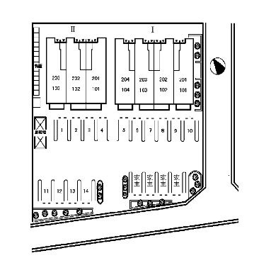 レジデンス細野Ⅰの区画図