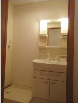 レジデンス細野Ⅰの独立洗面台