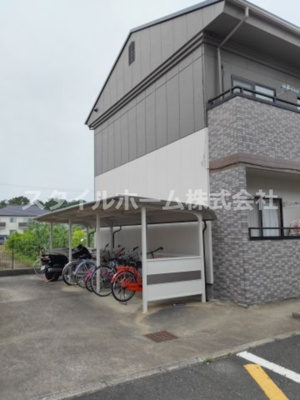 【その他共用部分】 | サンライズフジC | 駐輪場です。