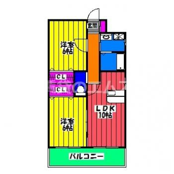 【間取り】 | サンヴィクトワール | サンヴィクトワールの間取り