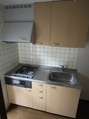 【キッチン】 | メゾン芝原 | ★2口コンロのシステムキッチンでお料理もはかどります★