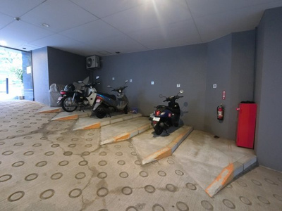 【その他共用部分】 | ビッグヴァン新横浜 | バイク置場です。