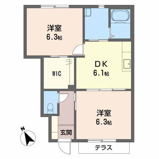 【間取り】 | ルミナスキタヤマ
