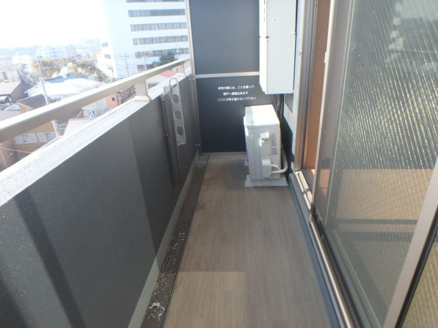 アルステージ元住吉のバルコニー
