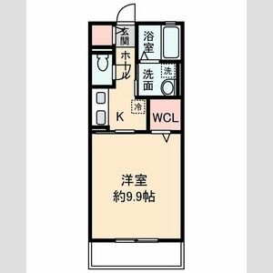 アンジュ津東の間取り