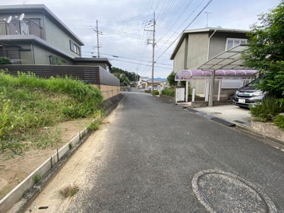 【前面道路含む現地写真】 | 大津市和邇高城192-35　売土地