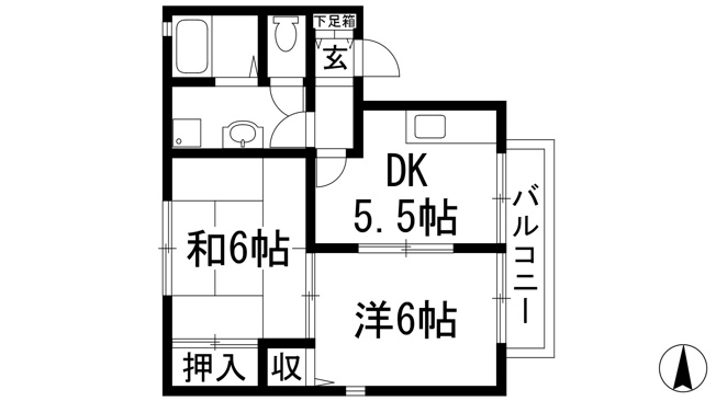 【間取り】 | 第3ハイツマツモト