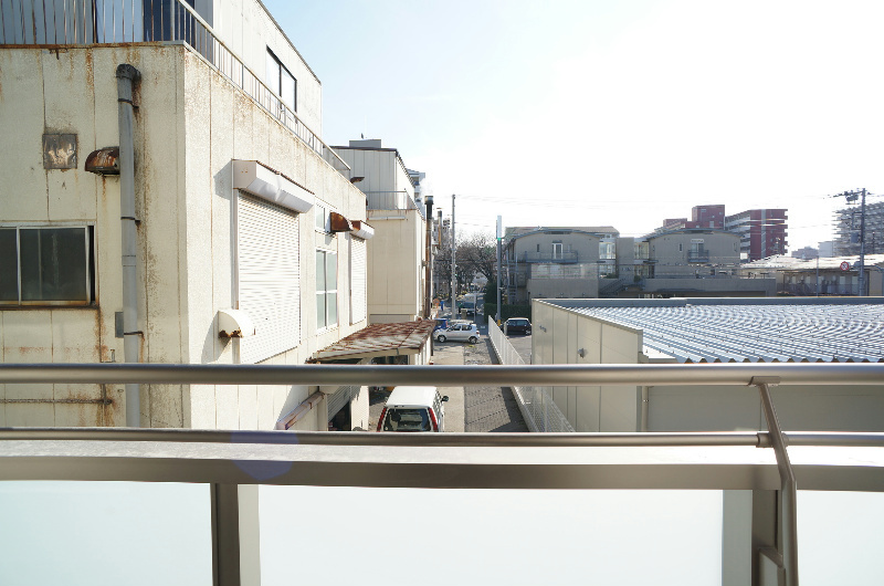メゾン ド ラピス青戸の展望|バルコニーから正面眺望♪